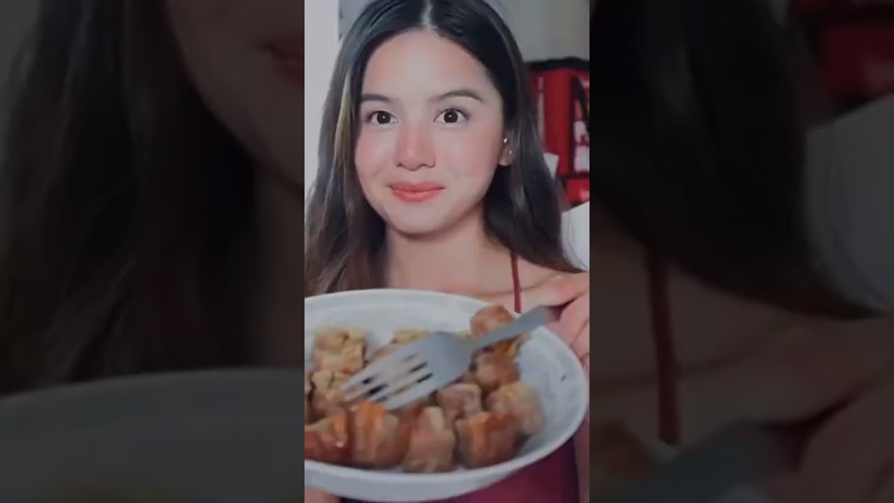 GMA Star Jenzel Angeles enjoys Siomai King. Available at 🔗 