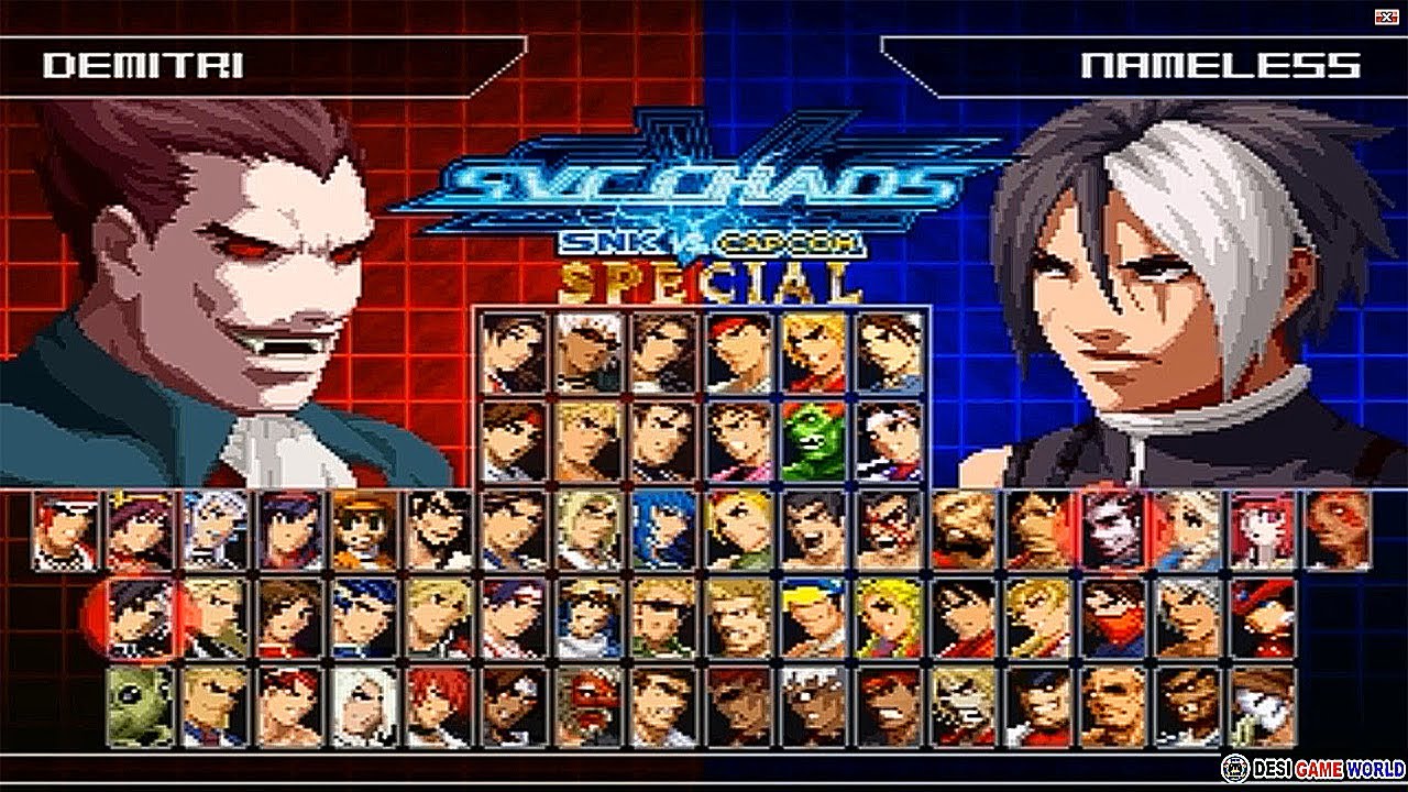SVC CHAOS SNK VS CAPCOM FINAL MUGEN 2021