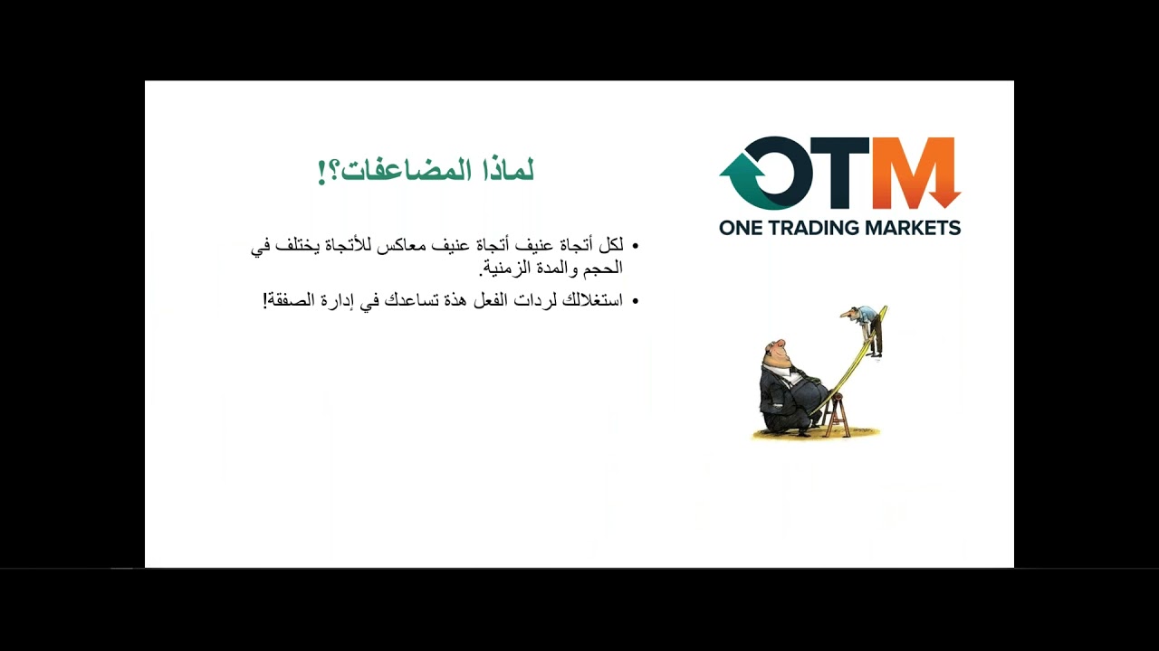 التداول باستخدام استراتيجية المضاعفات