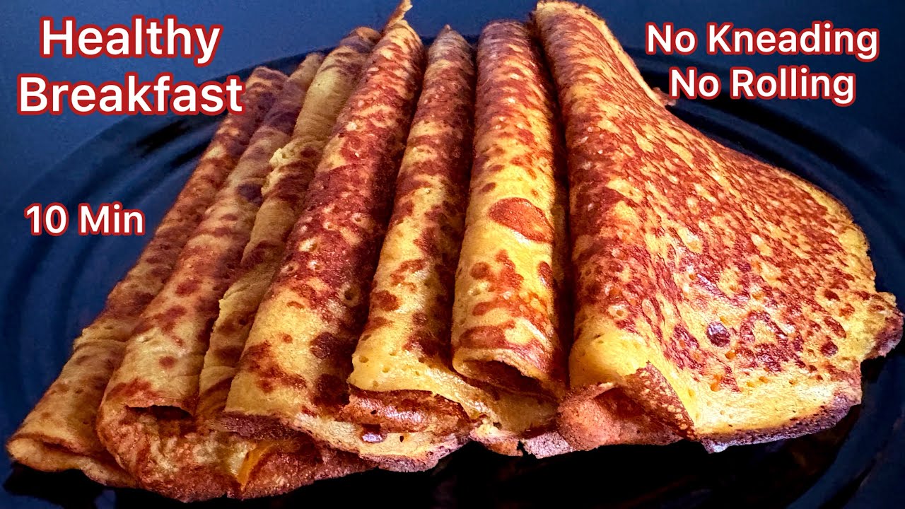 Instant & Easy Breakfast No Maida,No Suji, No Besan / Healthy Breakfast Ideas/Easy Tiffin Box Recipe