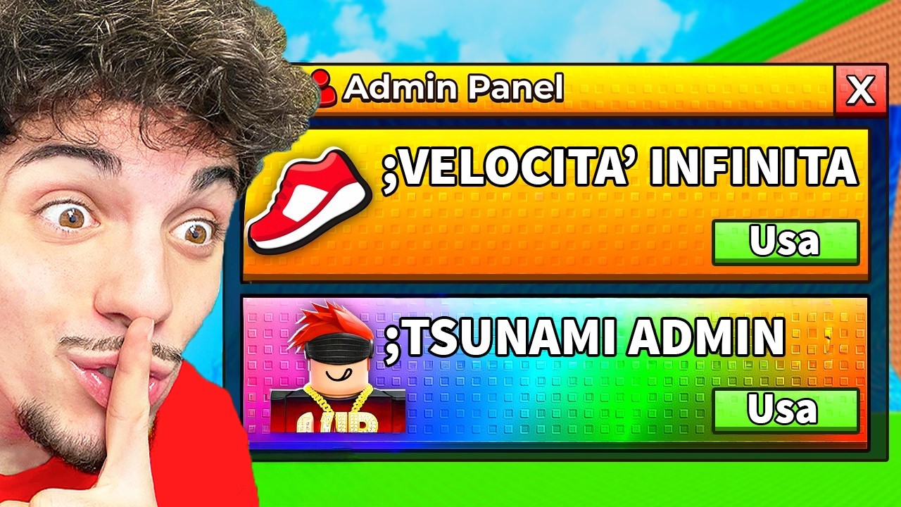 Ho USATO i COMANDI ADMIN per TROLLARE gli YOTUBER su SALVA i BRAINROT DALLO TSUNAMI..