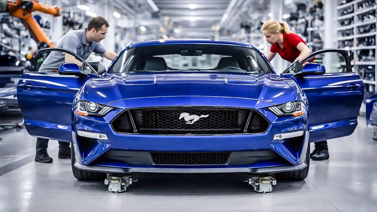 Ford Mustang Assembly – From Sheet Metal To American Muscle At Flat Rock Plant