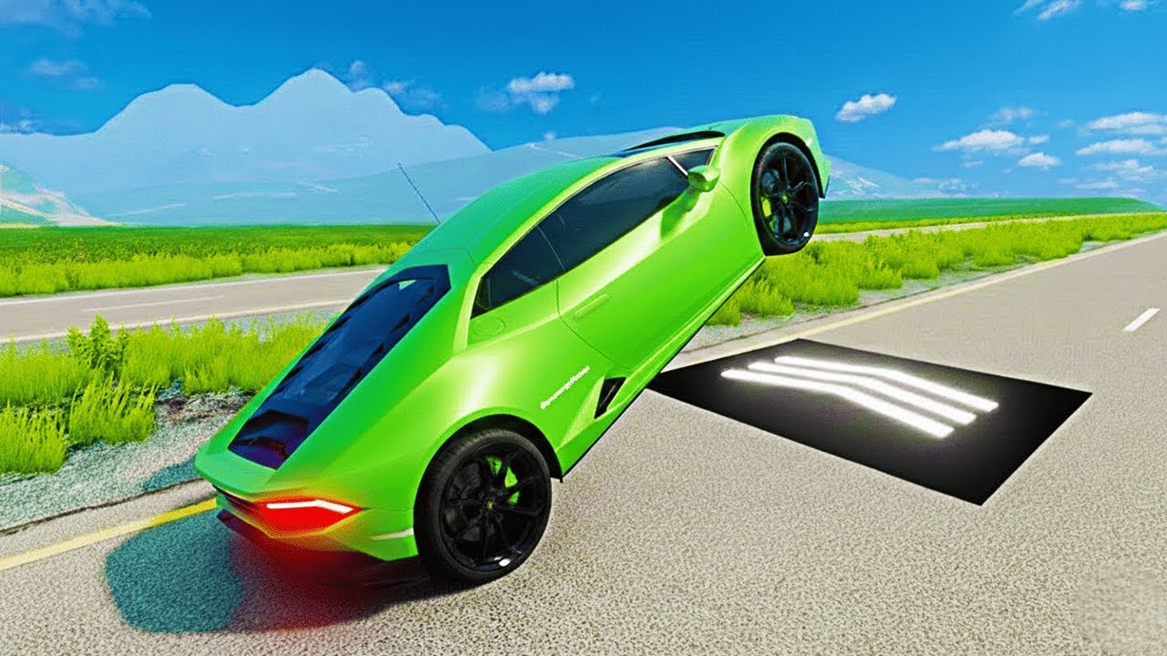 Instant 1000 MPH Acceleration: Which BeamNG Car Survives! 🔥 - BeamNG Drive #25