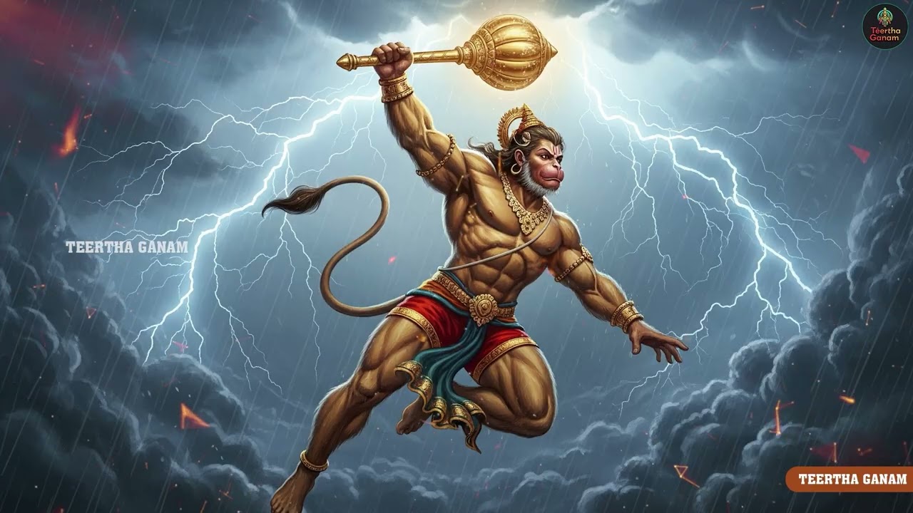 Lord Hanuman Popular Stotram | Teertha Ganam