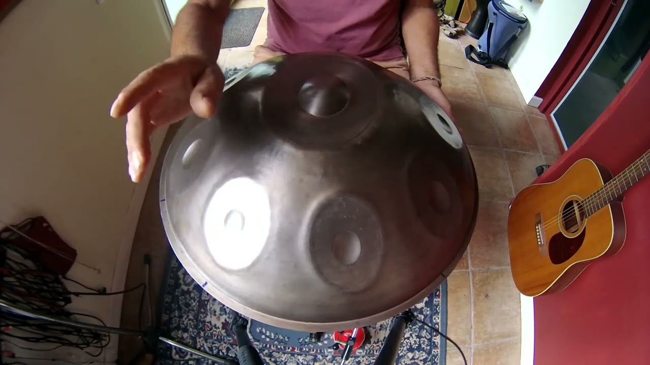 Handpan rammerdrum D Kurd 14 note