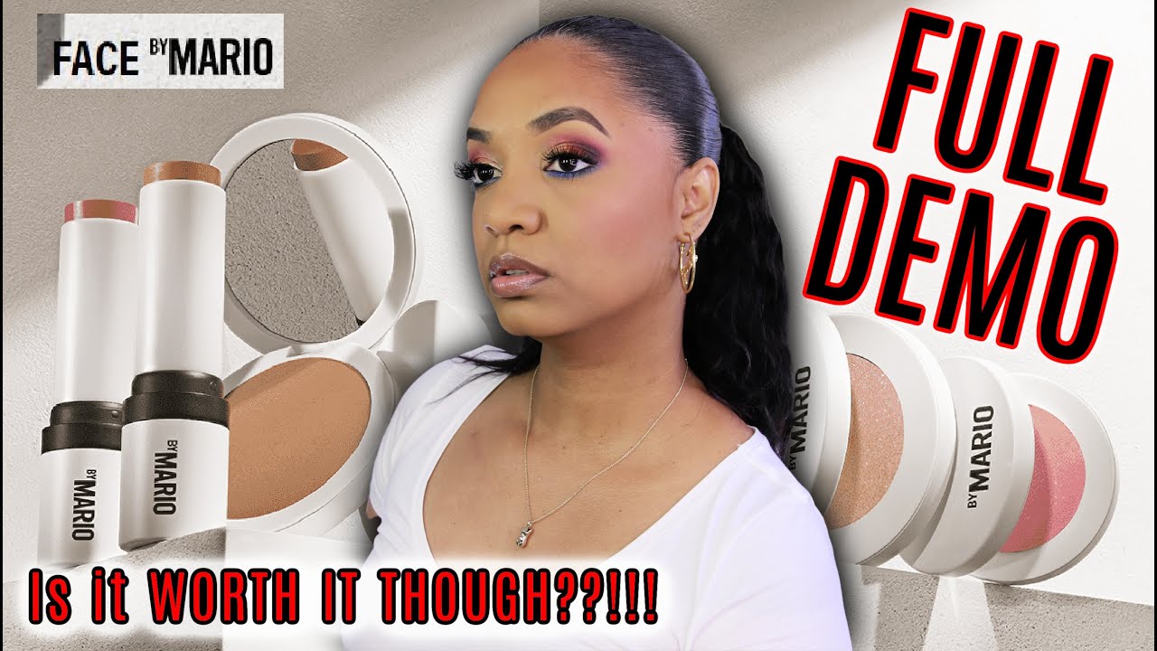 Makeup By Mario SOFT SCULPT COLLECTION...FULL DEMO....SWATCHES...An Actual Review!