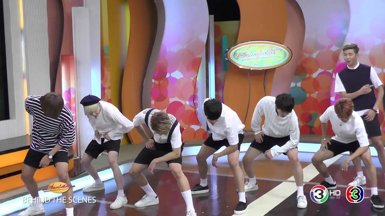 เรื่องเล่าเช้านี้ Behind the scene 7 หนุ่ม BTS โชว์ความน่ารัก สดใส เอาใจแฟนคลับ (7ส.ค.58)