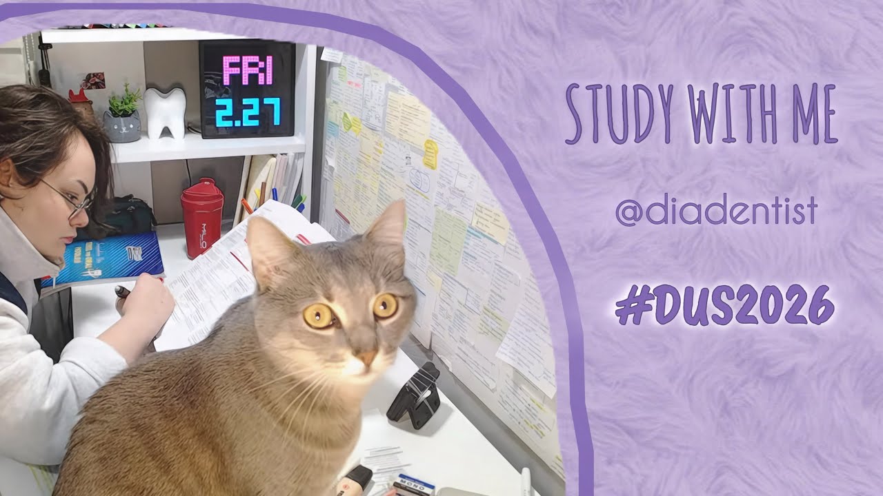 🔴 LIVE | 8-Hour Study with me 📚 | Benimle #dus çalış 🦷 | Fire sounds 🔥 | pomodoro timer 70/10