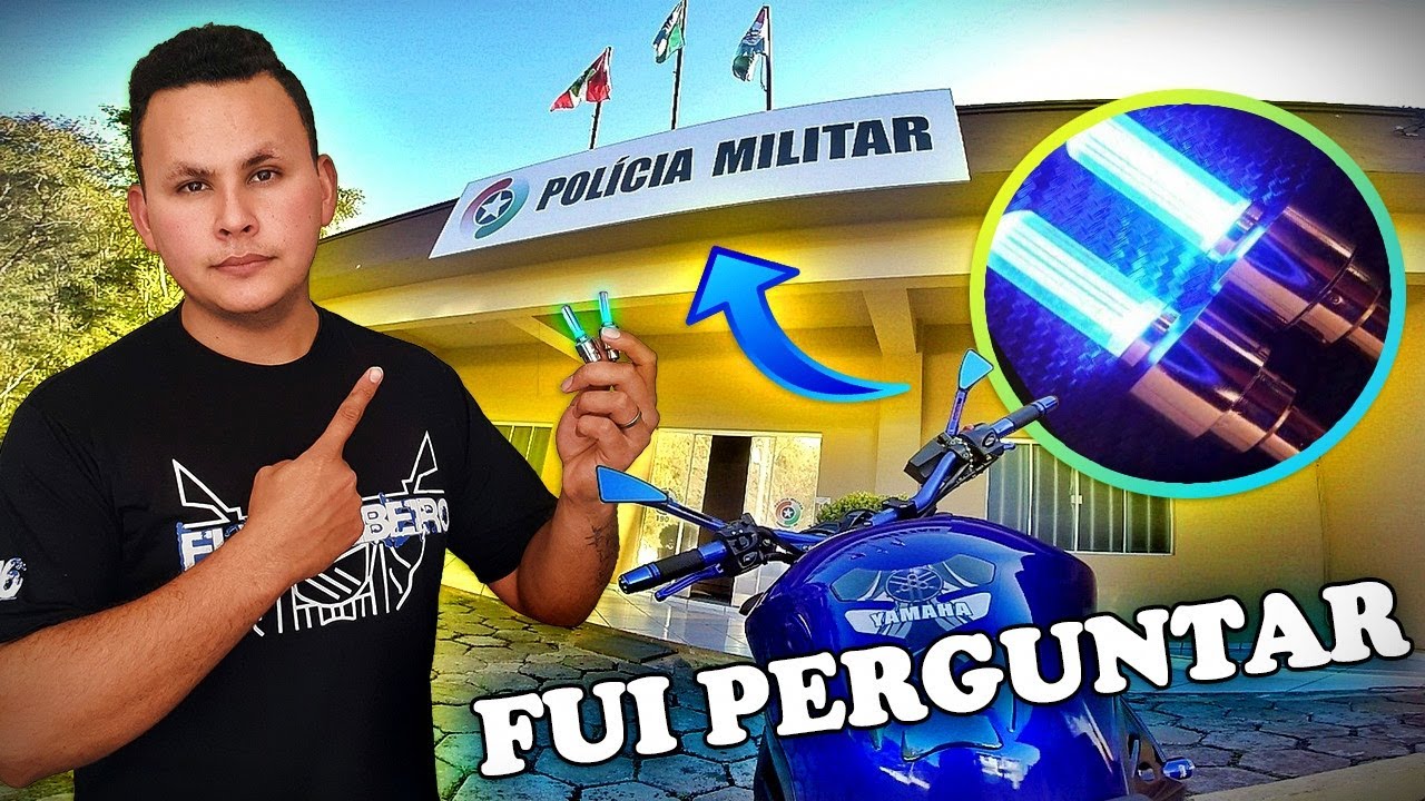 PODE USAR BICOS DE LED EM VIA PUBLICA? *fui perguntar*