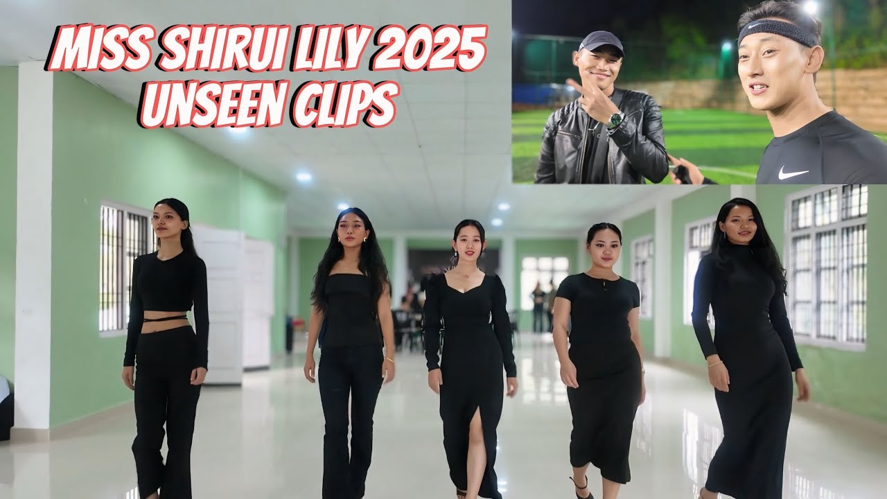Unseen clips and some BTS from Miss Shirui Lily 2025😍