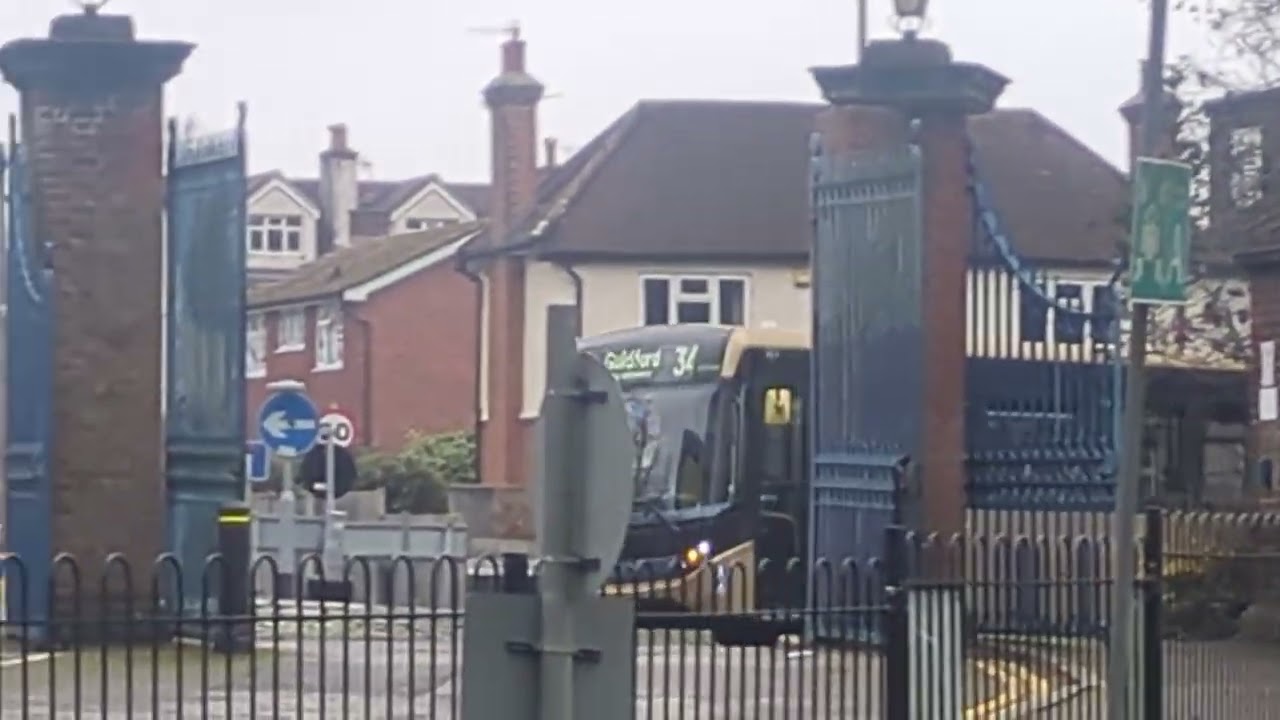 Here is the Stagecoach Gold 26211 on the number 34 in Guildford Monday 26 January 2026