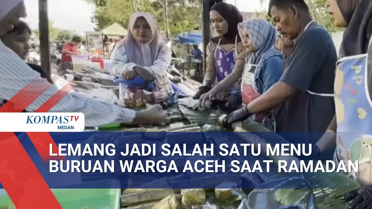 Lemang Nek Hafsah Diburu Warga Aceh untuk Menu Berbuka Puasa saat Ramadan