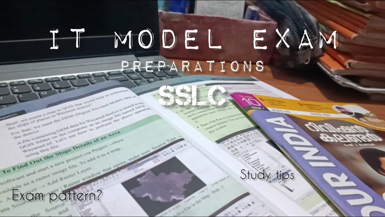 ✨ IT Model Exam Study Vlog | Study With Me| Malayalam ✨
