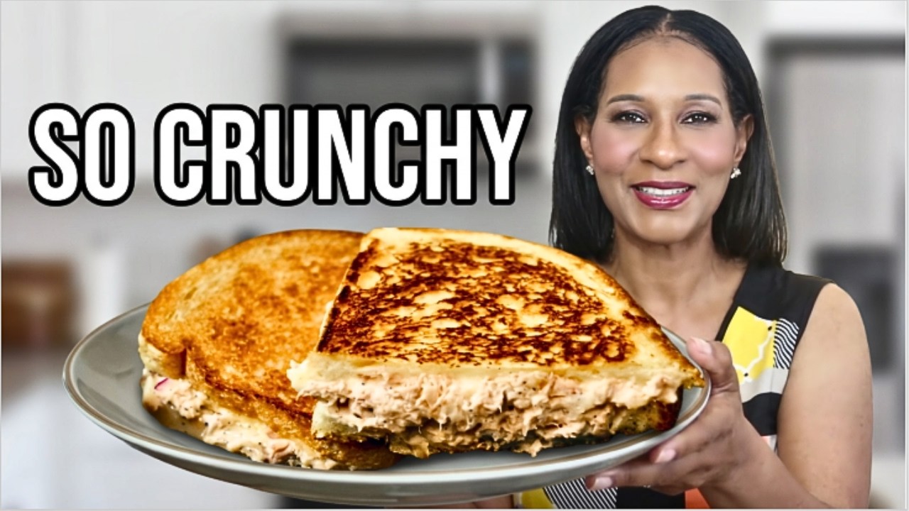 Grilled Tuna Melt Sandwich Recipe | ThymeWithApril