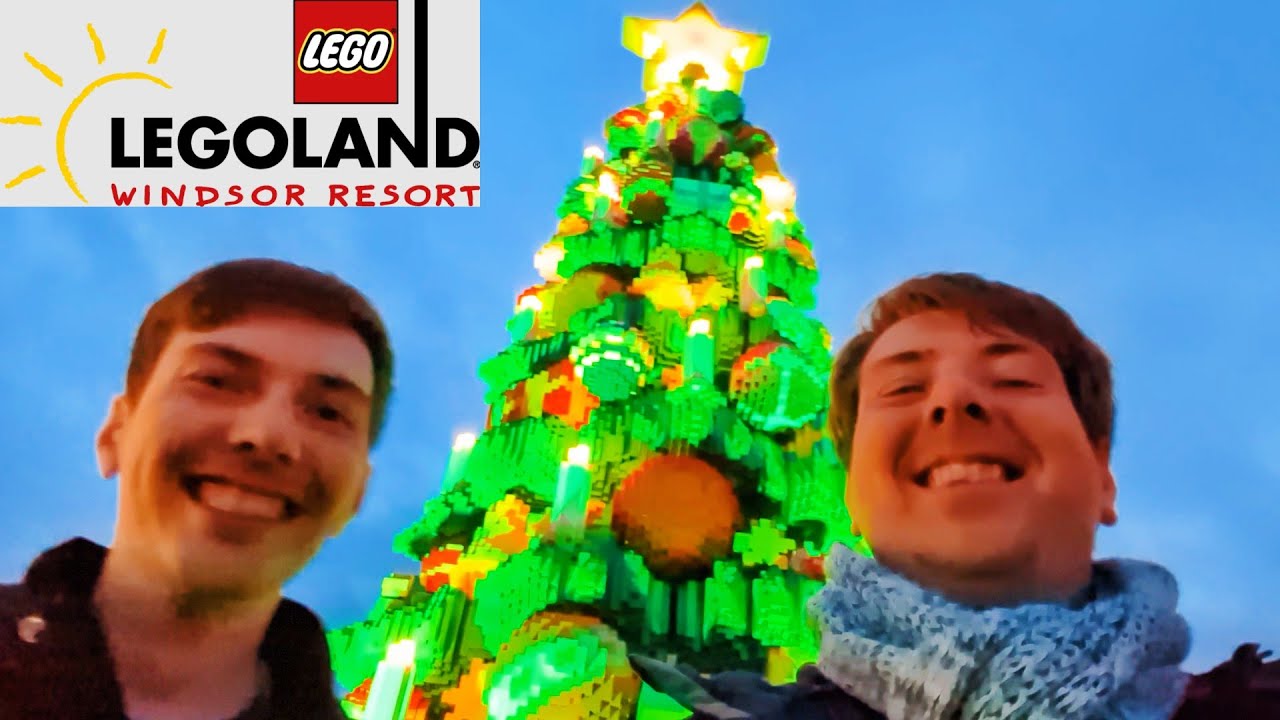 Аттракционы, световые эффекты и праздничные развлечения из Lego! | Леголенд Виндзор | Видеоблоги ...