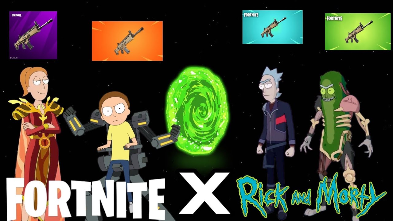 FORTNITE RICK AND MORTY CHALLENGE | Fortnite