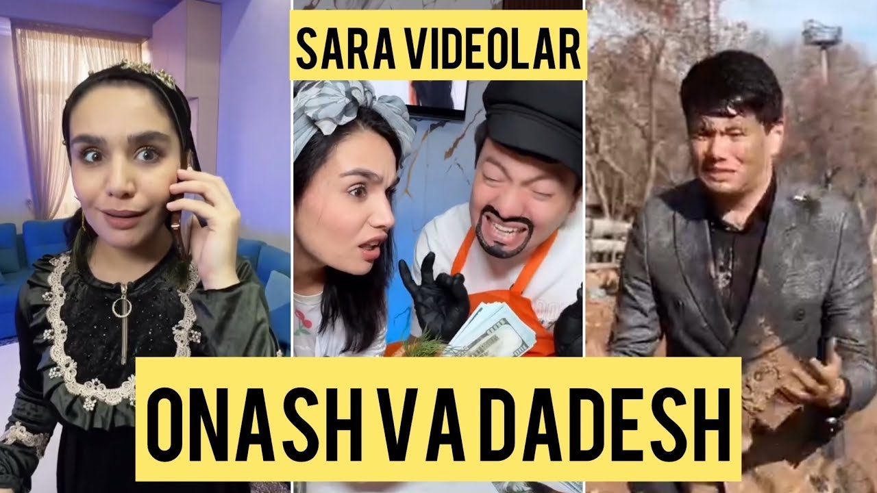 Onash va Dadesh😂 Sara videolar to’plami😁