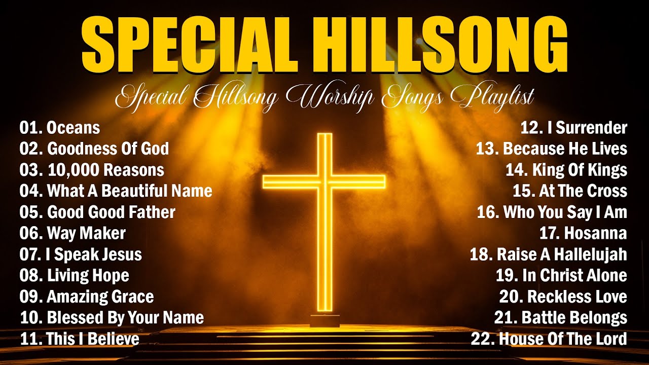 Hillsong Worship - Oceans, Top Praise Songs Collection 2025, Christian Music, Worship Songs 2025