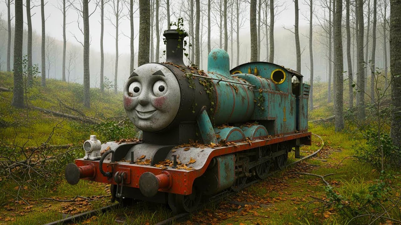 ASMR Car Restoration! I Found a DESTROYED Thomas Train Deep in the Forest🌲🚂| Full Rebuild