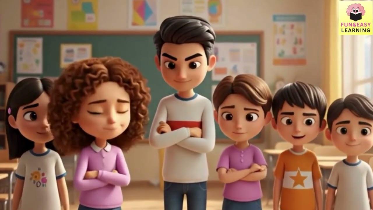 افلام كرتون _ لا تتنمر -قصة تعليميه ممتعه -Kids Cartoon Movie