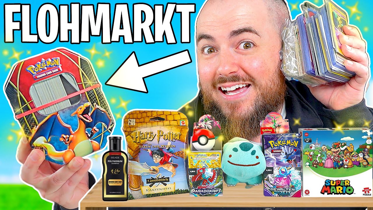 Mein 350€ Pokémon Flohmarkt Einkauf!
