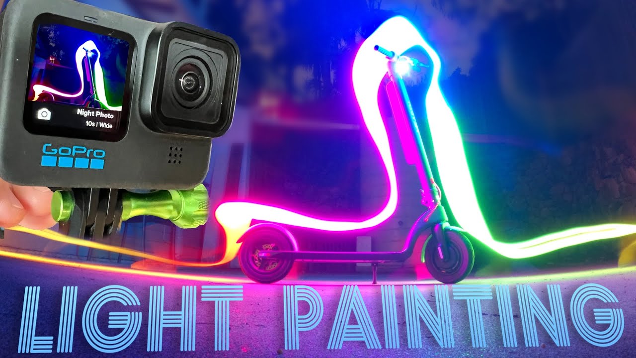 GoPro Light Painting. settings, tips & tricks