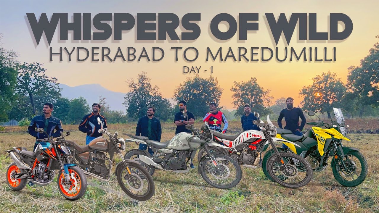 Hyderabad to Maredumilli | Bike Trip | Whispers of Wild - Day 1