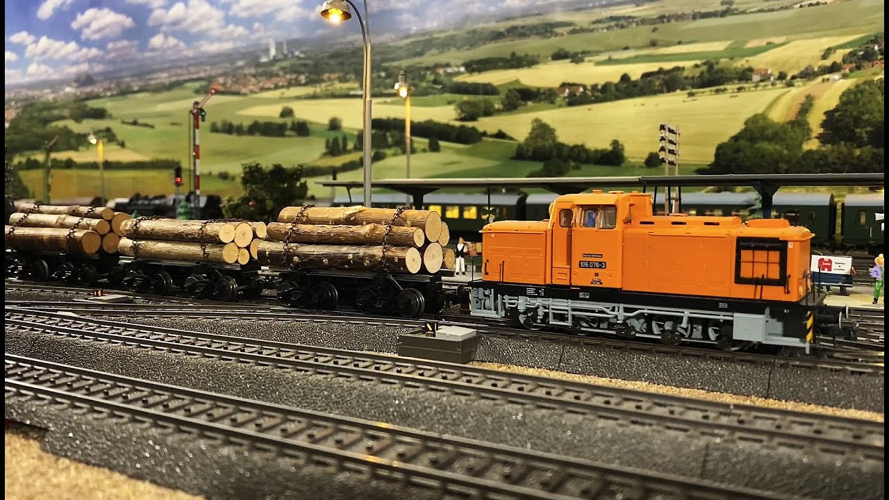 ROCO 78264 - Diesellokomotive V60 - BR 106 076 3 DR Deutsche Reichsbahn DDR - ESU LokSound Umbau