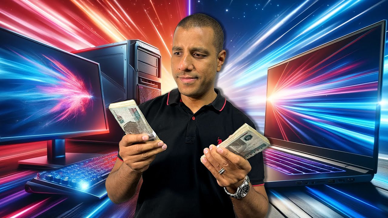 محتار تشتري Laptop 💻ولا Desktop 🖥️: حنتكلم عن اهم المزايا و العيوب و ازاي تختار الانسب ليك!!