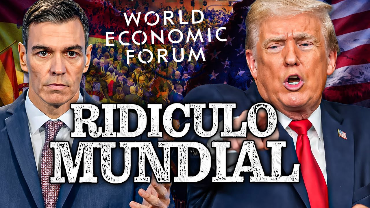 TRUMP RIDICULIZA A SÁNCHEZ Ante Millones de Personas en El Foro de Davos