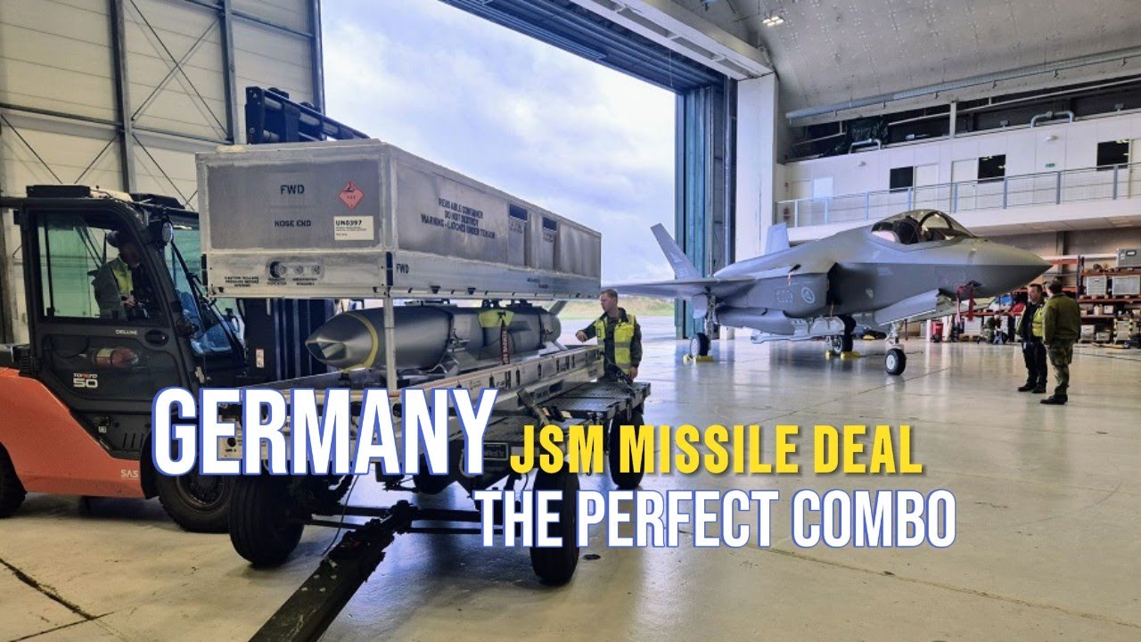 Germany&rsquo;s New Stealth Weapon: JSM Missiles for the F-35A!