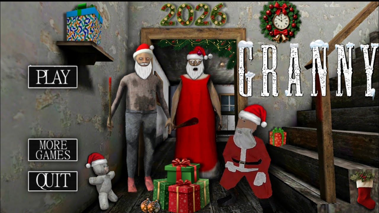 Granny 1.8.8 At Christmas..😂🎄☃️| جراني