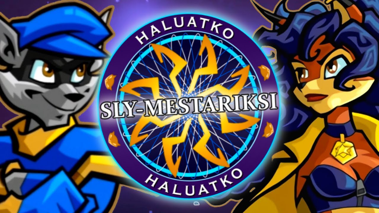 Järjestin SLY COOPER Tietovisan! (Haluatko Sly-mestariksi 2022) | Kuutti