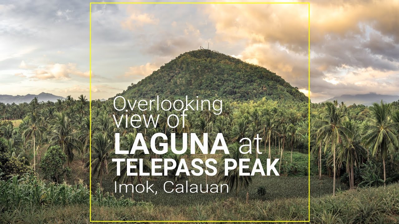 Overlooking view of Laguna at Telepass Peak, Imok, Calauan