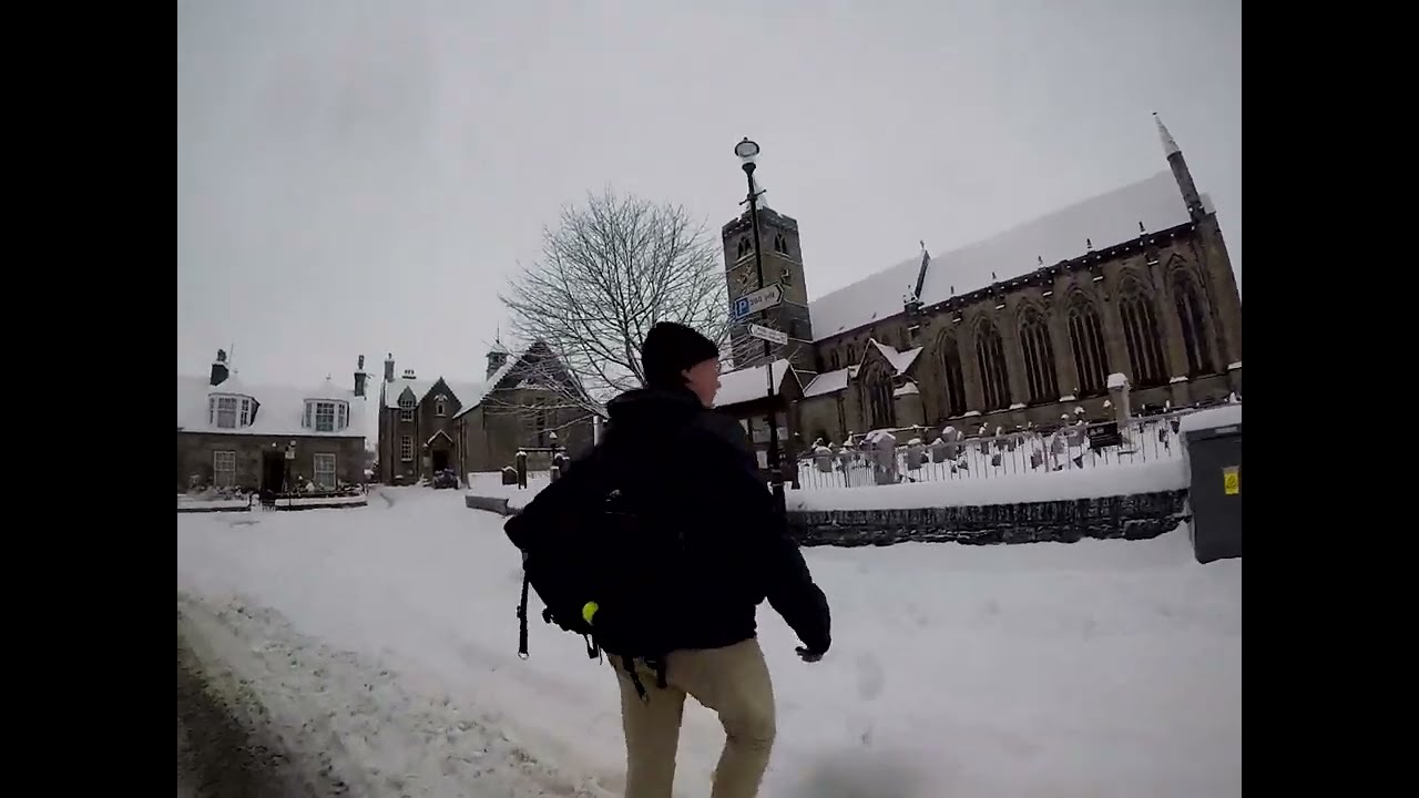 The Enchanting Charm of Winter in Historic Dunblane
