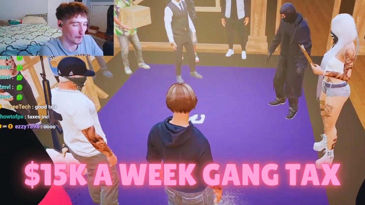 ESB Max gets Blooded into Chang Gang During a Gang Meeting