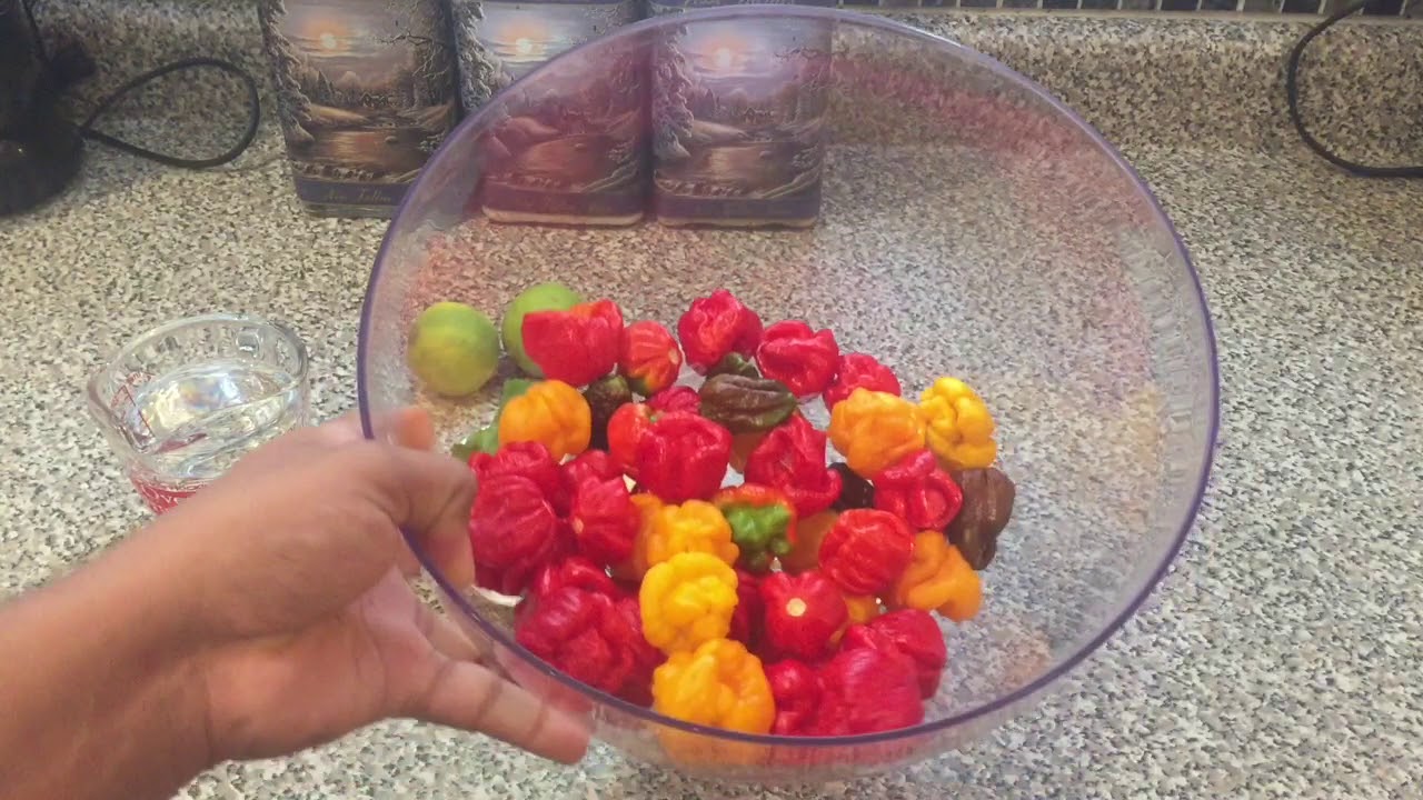 Лучший рецепт соуса из перца «Скорпион» из Тринидада