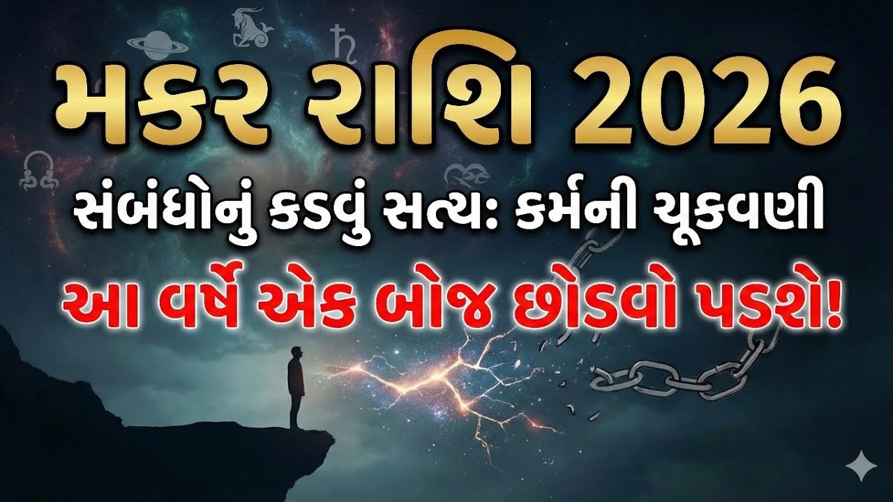 મકર રાશિ 2026- સંબંધોનૂ કડવું સત્ય-કર્મની ચૂકવણી #makarrashi #makar #rashifal #rashibhavishya