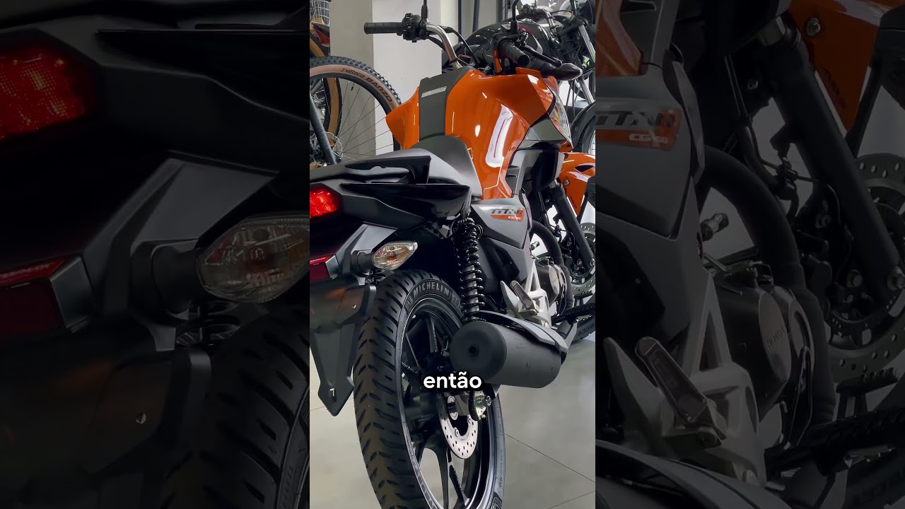 CG Titan 160 2025!! Voc&ecirc; teria nessa cor? 😎