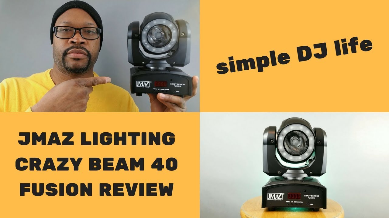 JMAZ Lighting Crazy Beam 40 Fusion Review