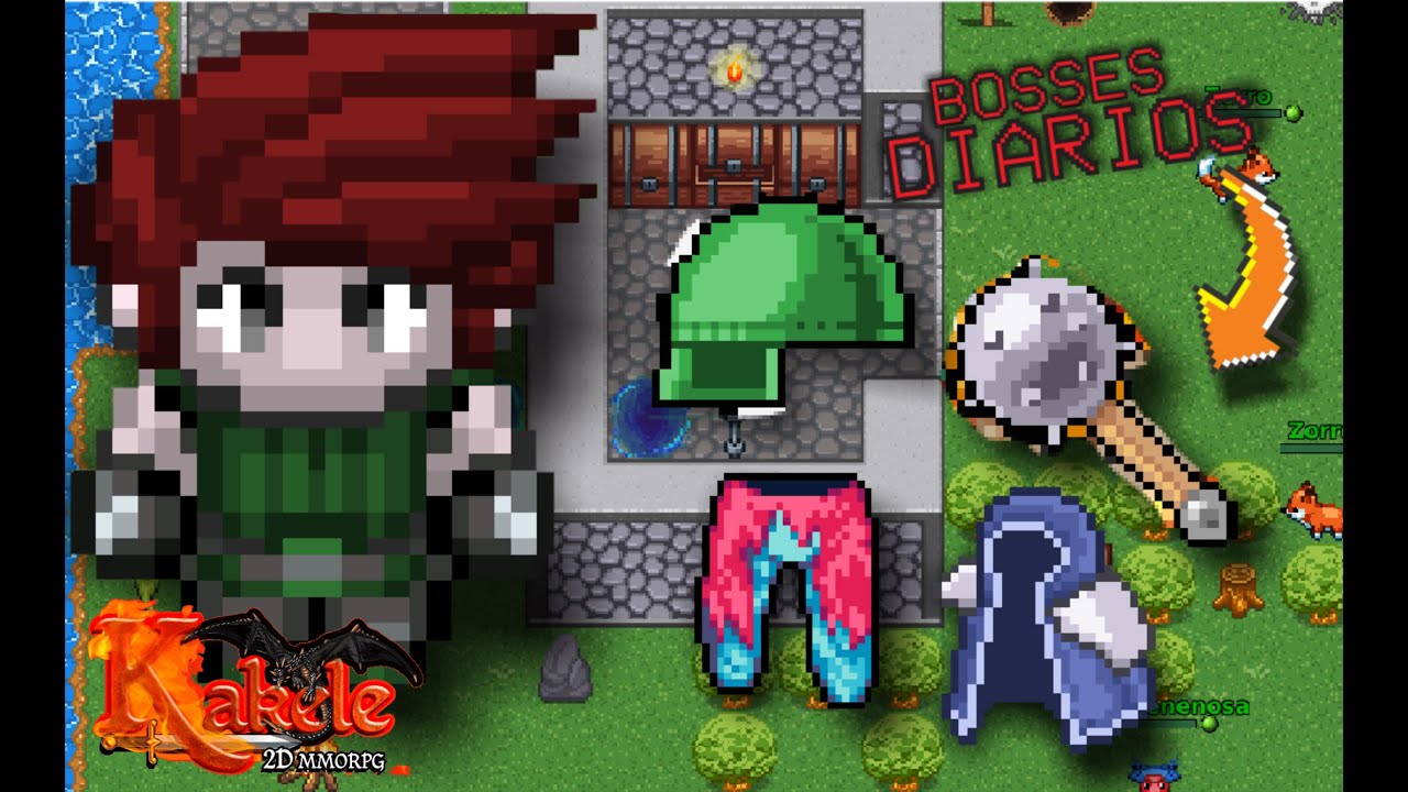 🎇 KAKELE Dungeons/Boses diarios para subir de exp y oro CADA 20 HRS!