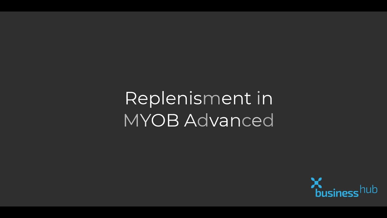 MYOB Acumatica: Purchase Planning and Replenishment