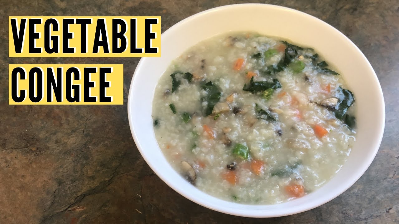 Vegetable Congee