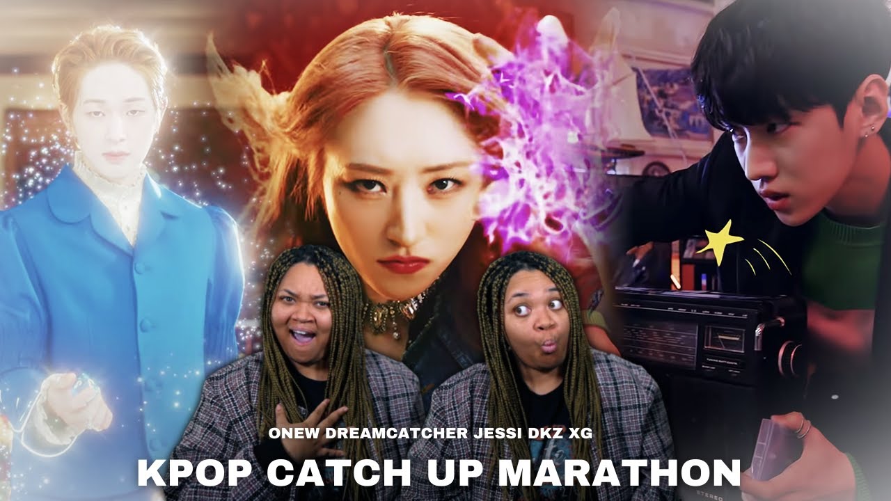 KPOP CATCH UP MARATHON | Onew, Dreamcatcher, jessi, DKZ, & XG | Reaction