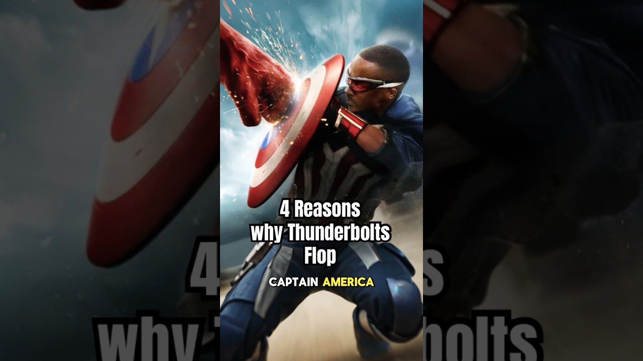 4 Reasons why Thunderbolts Flop at Box Office #marvel #mcu #thunderbolts #thenewavengers #sentry