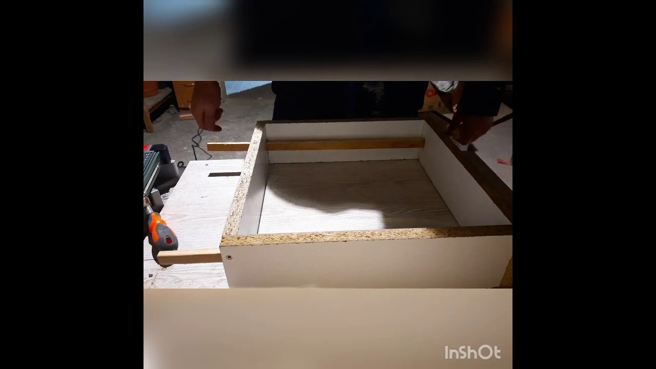 Zbijanie ramek wielkopolskich przy użyciu formy