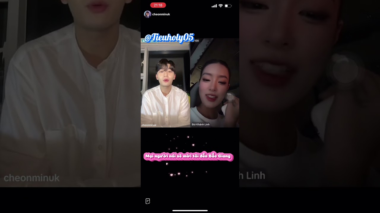 Cheominuk  Bùi Khánh Linh phát cẩu lương #daothienduong #buikhanhlinh #minuk