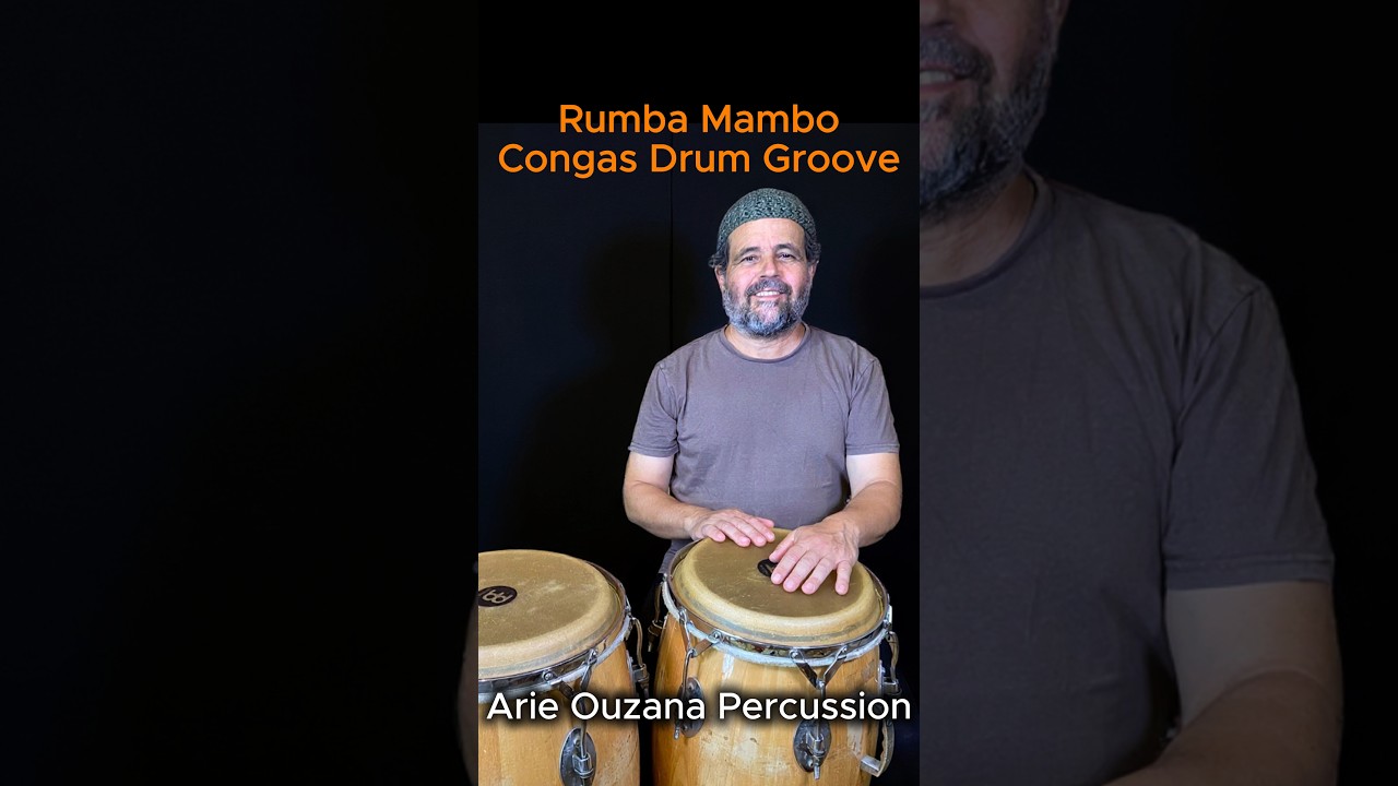 Rumba Mambo Conga Drum Groove – Demo | Arie Ouzana Percussion