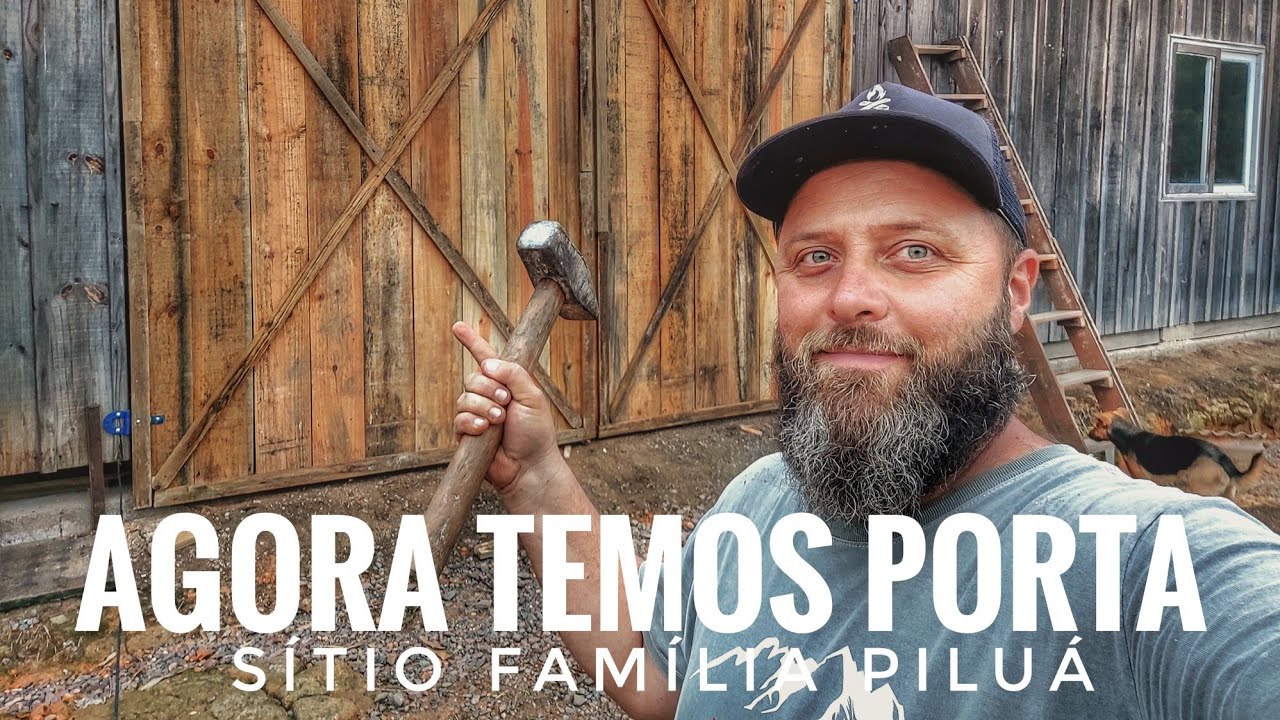 TEMOS PORTA NA NOVA OFICINA NO RANCHÃO   SITIO FAMILIA PILUÁ