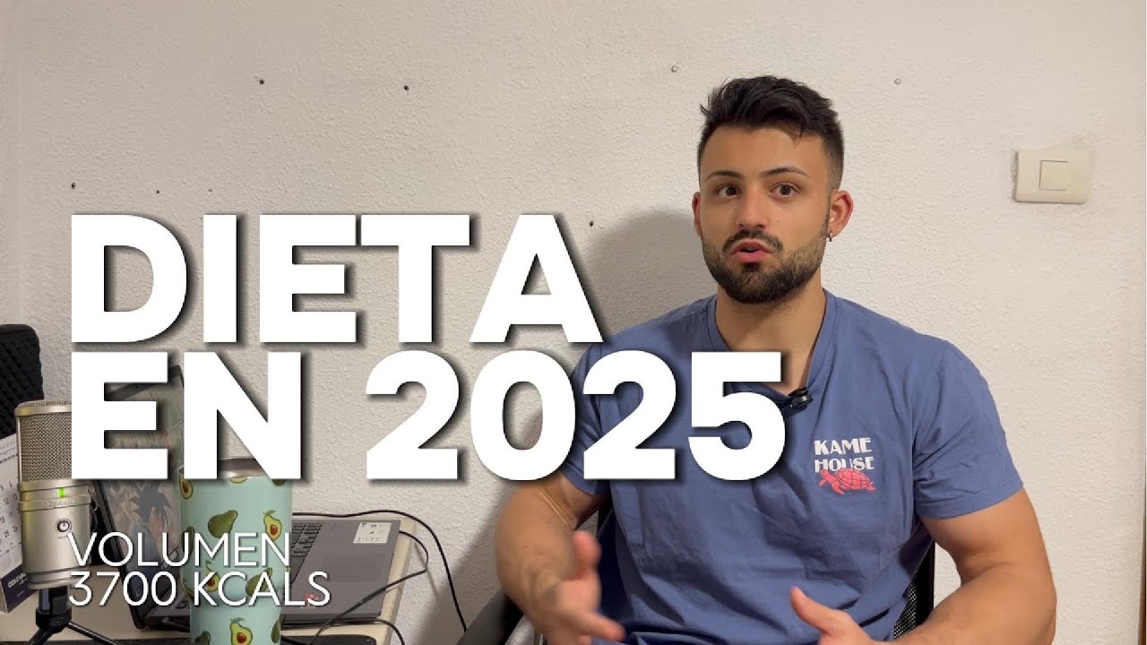 Como hacer DIETA en 2025 l Volumen 3700 KCAL